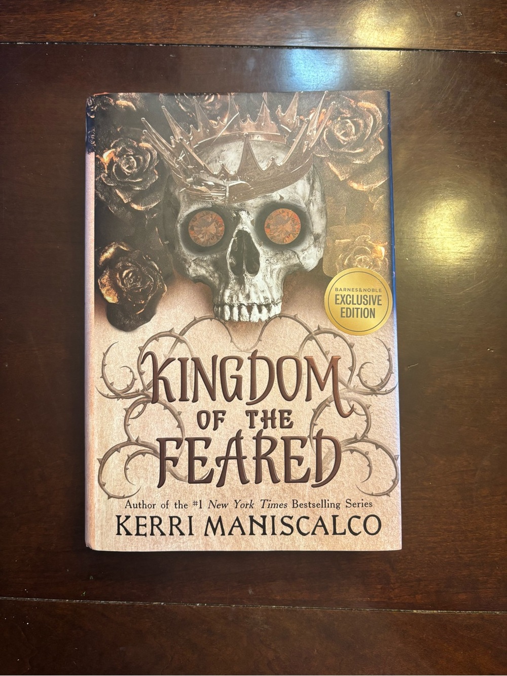 Kingdom of the Feared by Kerri Maniscalco - Young Adult Fantasy Hardback Book